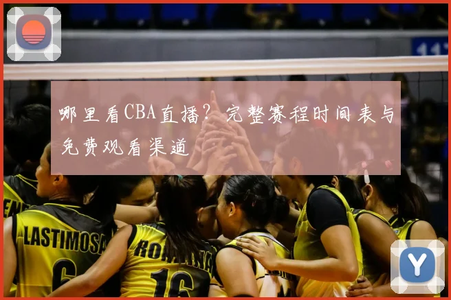 哪里看CBA直播？完整赛程时间表与免费观看渠道