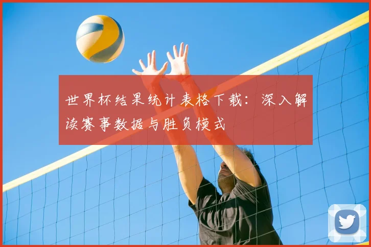 世界杯结果统计表格下载:深入解读赛事数据与胜负模式
