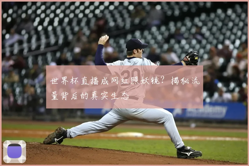 世界杯直播成网红照妖镜?揭秘流量背后的真实生态